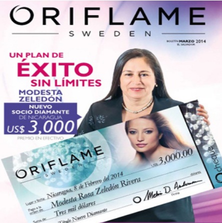 Apoyo para iniciar tu negocio Oriflame